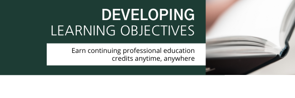 Developing Learning Objectives